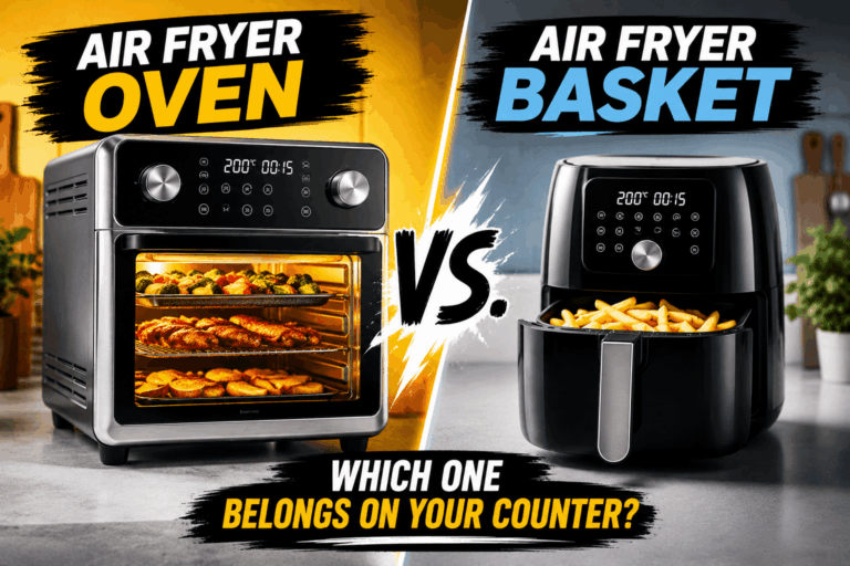 Air fryer oven vs basket: which one belongs on your counter?