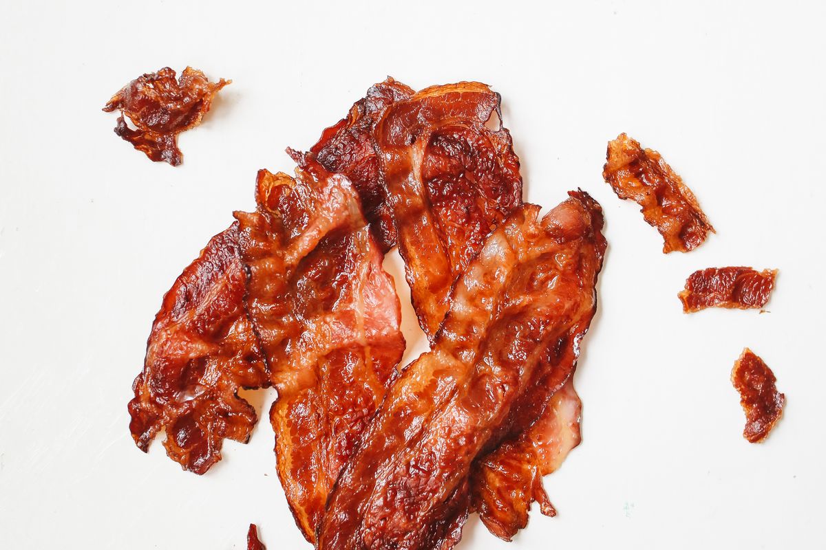 Air fryer bacon
