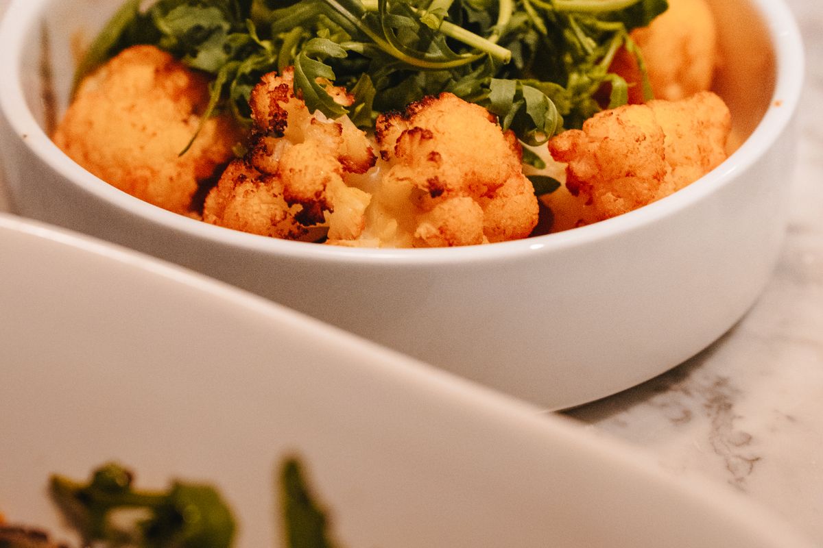 Air fryer roasted cauliflower