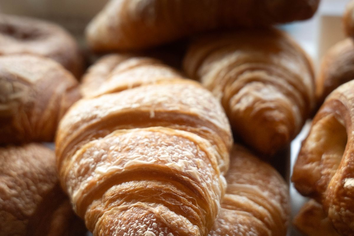 Air fryer croissants and pastries