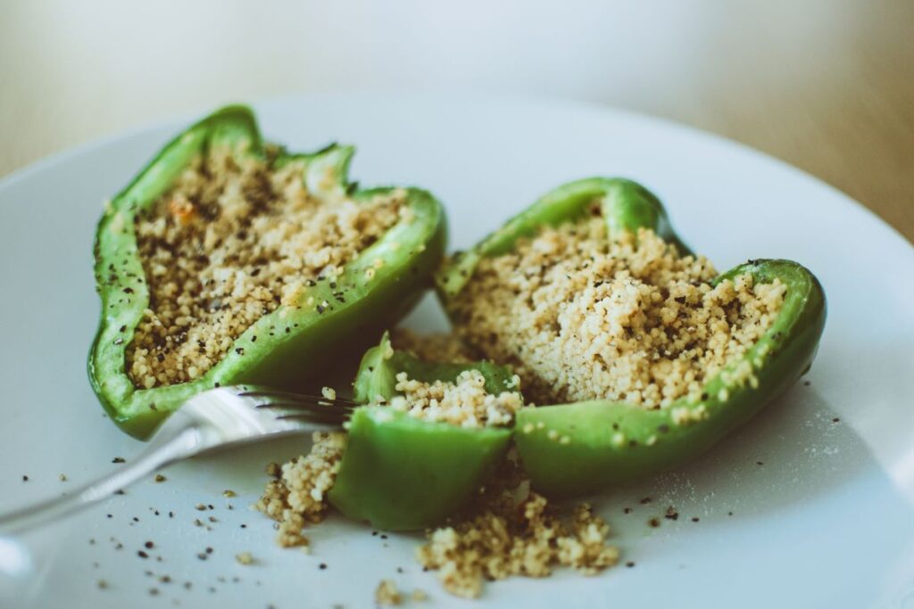 Air fryer stuffed peppers