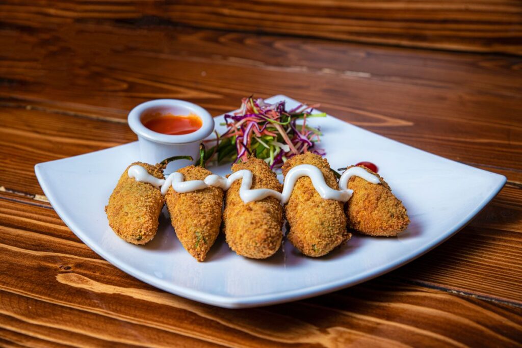 Air fryer jalapeño poppers