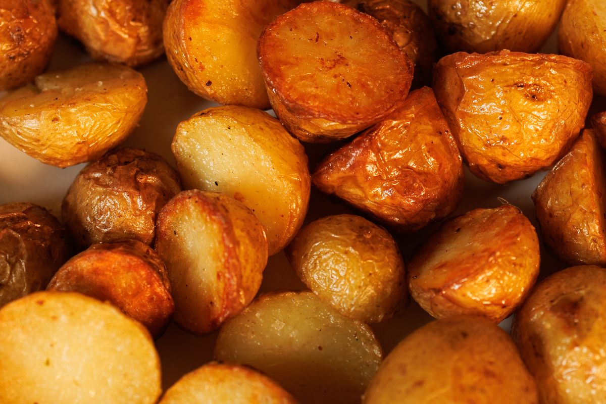 Roast potatoes