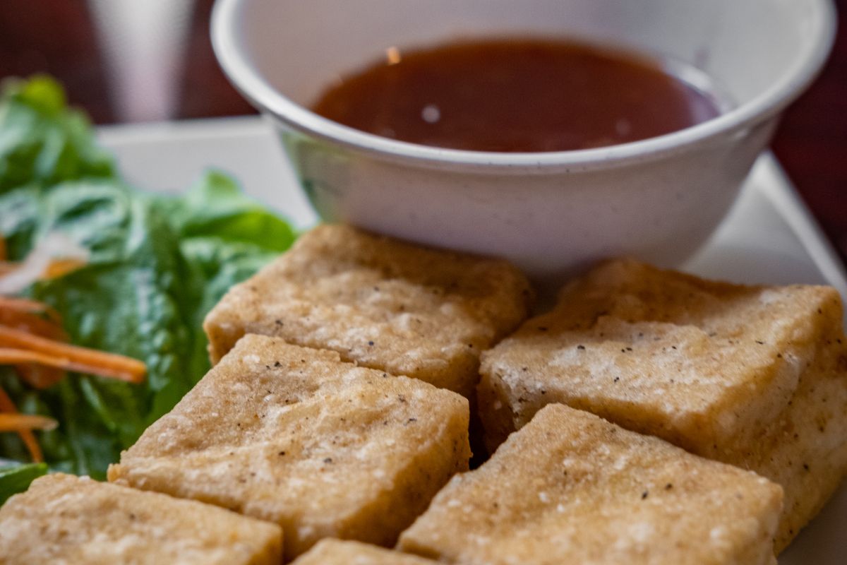 Crispy tofu